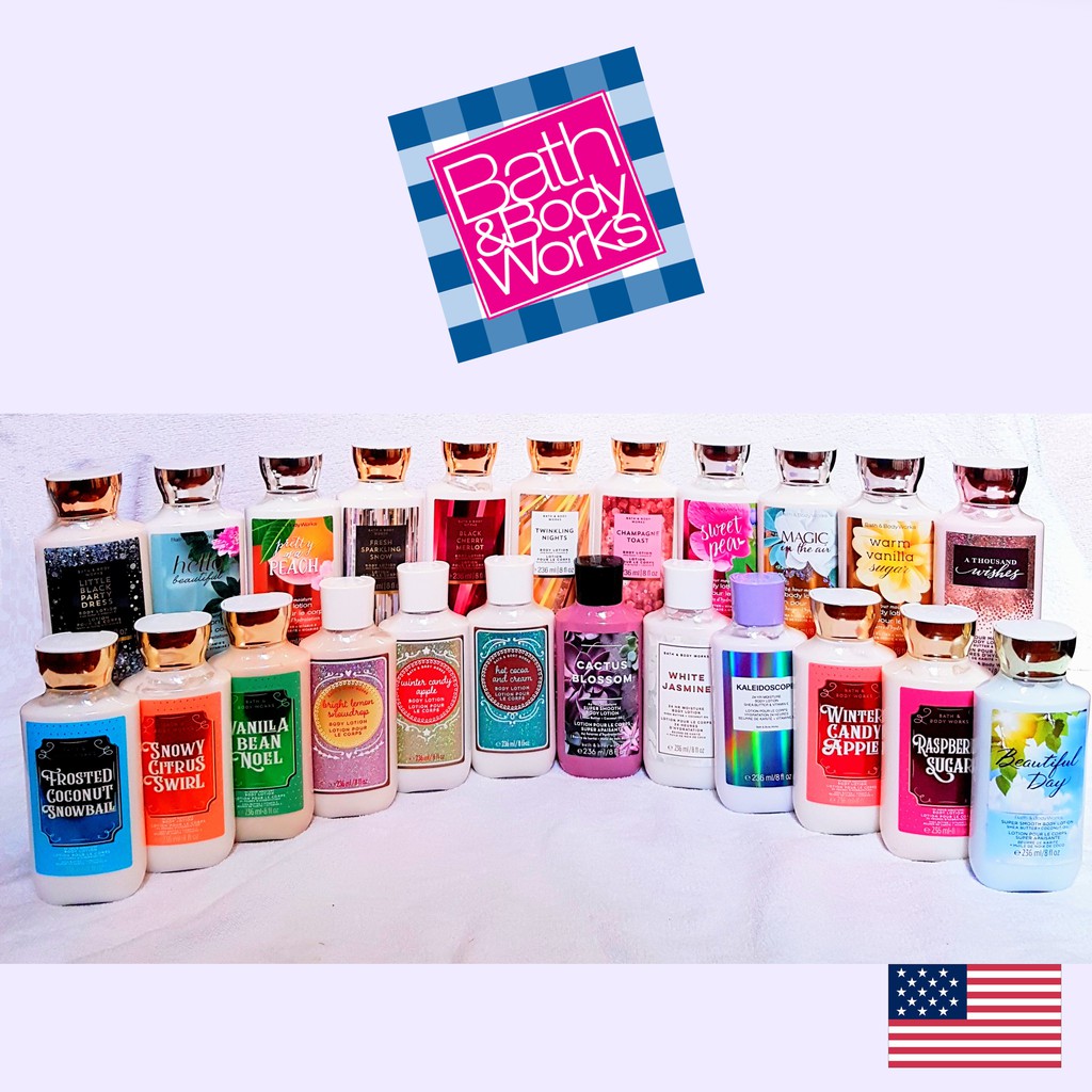 Bath & Body Works USA Lotion 236ml Shopee Philippines