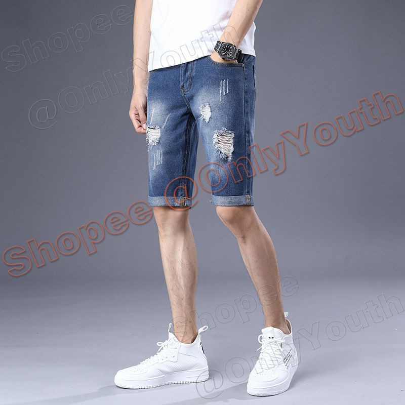 maong short pants