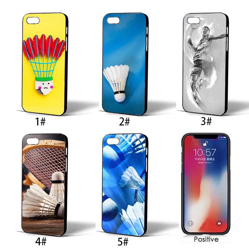 Sport Badminton Art Iphone 7 8 X Xs Xs Max Mobile Phone Case Shopee Philippines