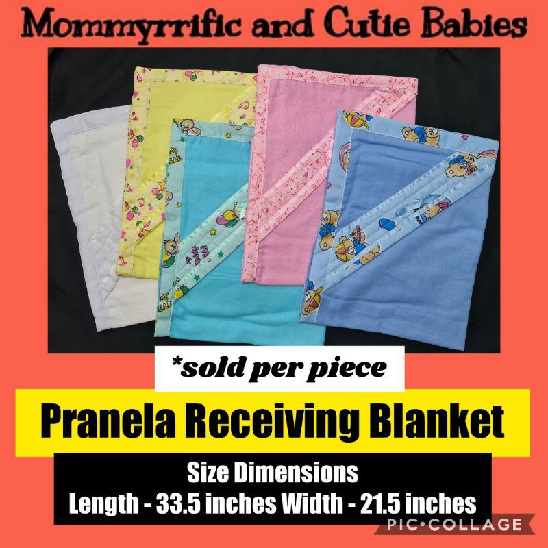 Receiving Blanket for Baby (Pranela) Shopee Philippines