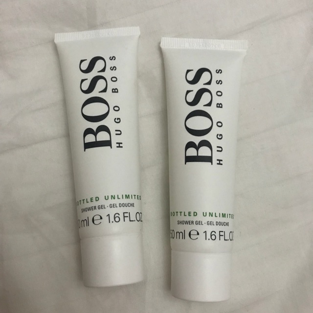boss unlimited shower gel