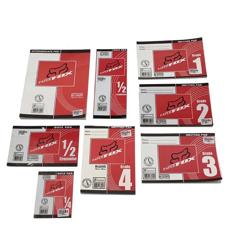 grade1/2/3/4, pad 1 ,pad 2,pad 3,pad 4,1/4pad ,1/2pad(CROSSWISE &LENGTHWISE,INTERMEDIATE(LONG PAD)