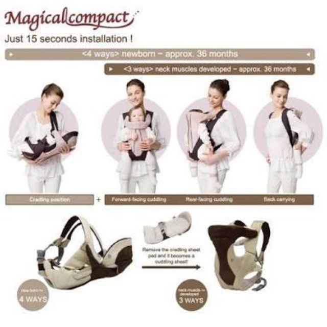 combi baby carrier