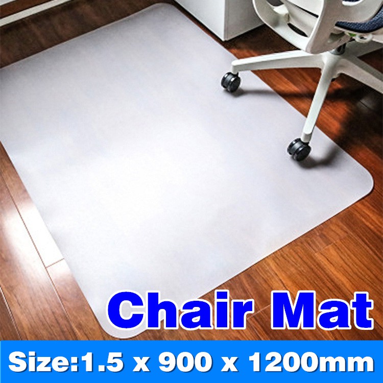Pvc Matte Desk Chair Floor Mat, Office Chair Mat For Hardwood Floor