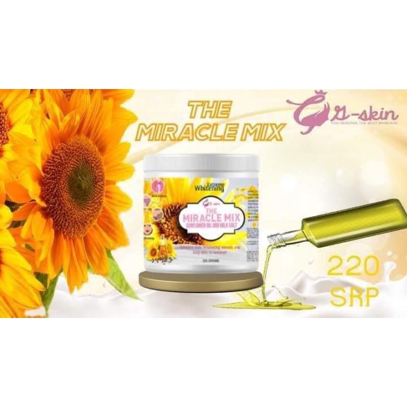 The Miracle Mix (Sunflower Oil and Milk Salt) Shopee Philippines