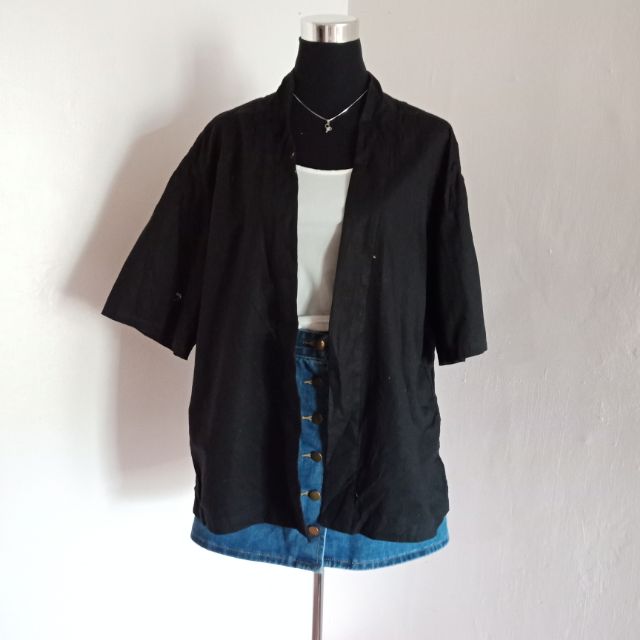 plain kimono cardigan
