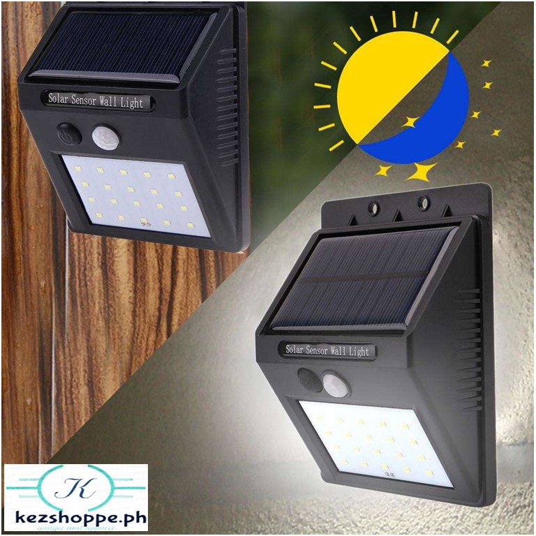 20 Led Solar Powered Motion Sensor Wall, Solar Powered Motion Sensor Lights Outdoor