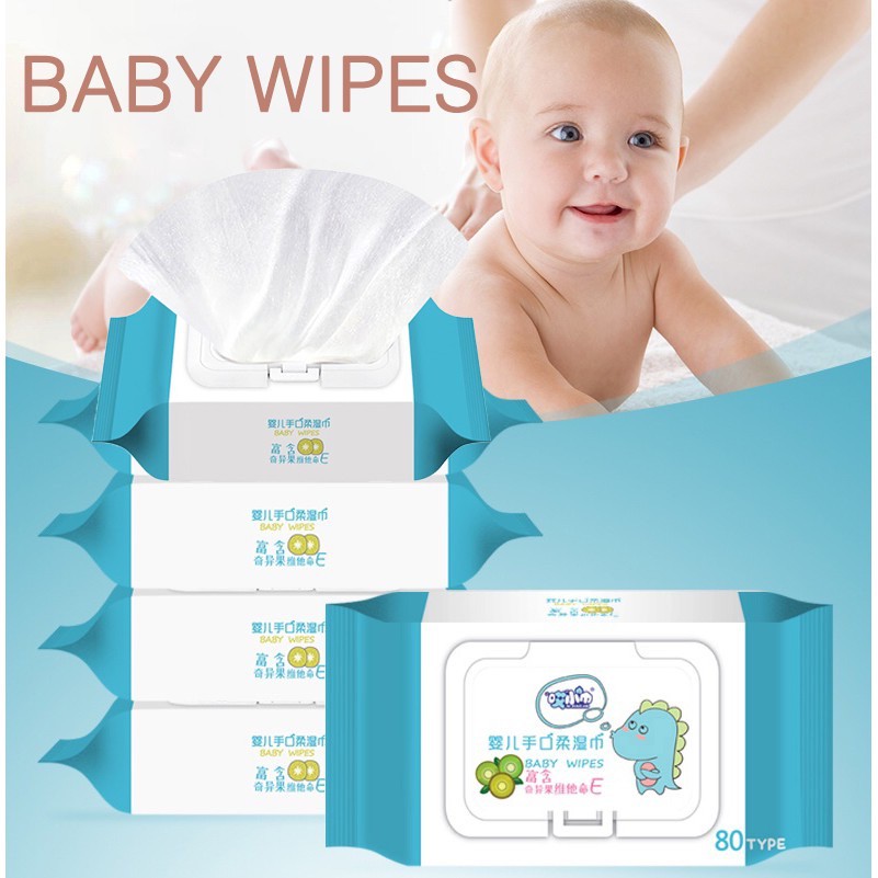 Cleansing Baby Wipes High Quality Skin Care Sterilization Cleansing Wipes Newborn Kids Clean