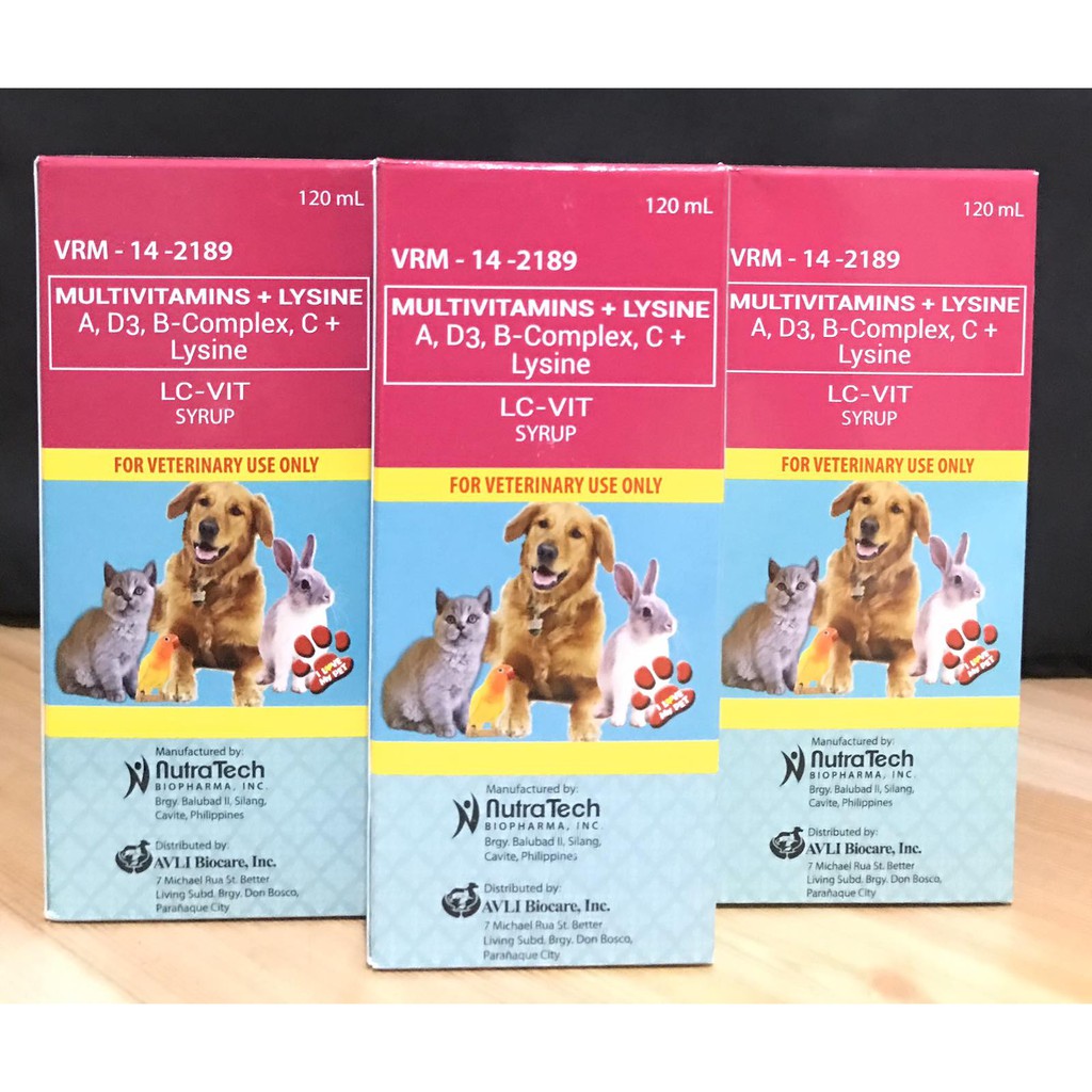 LC VIT for Dogs (120ml) Shopee Philippines