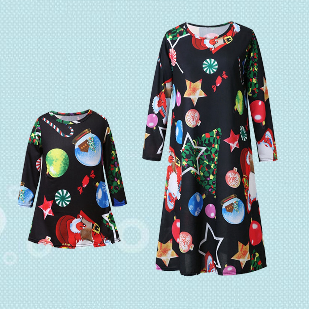 mom daughter christmas dresses