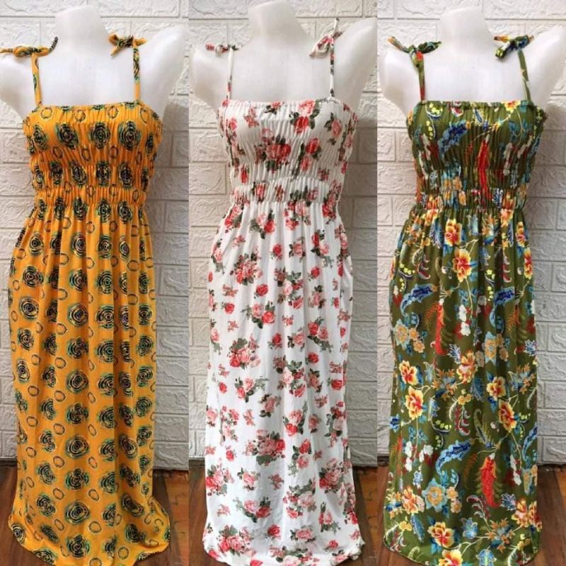 Smock dress (free size) | Shopee Philippines