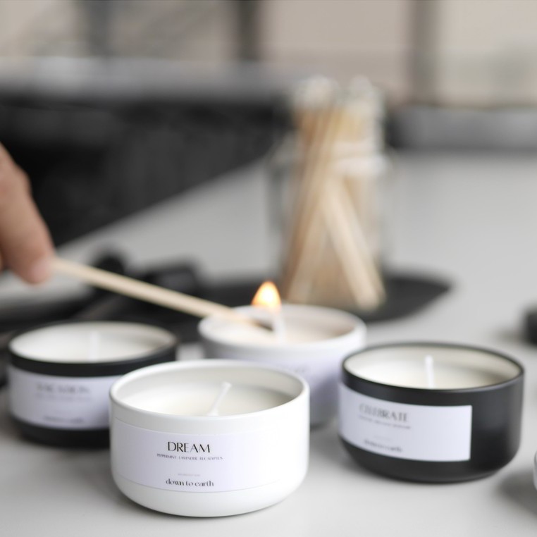 Soy Candles (in Tin Cans) Shopee Philippines