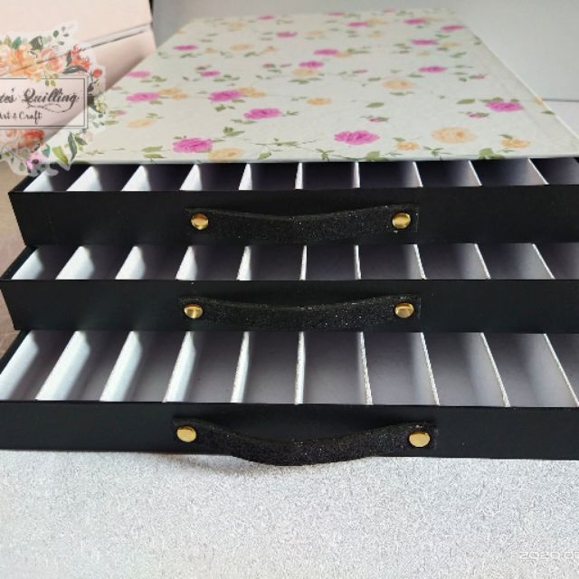 DIY Quilling Storage Box for Paper strips Shopee Philippines