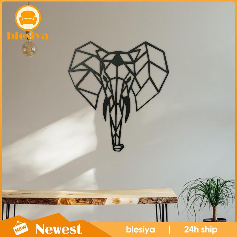 [Blesiya] Art Wall Sculpture Silhouette Animal Decorative Gifts for Cafe Bar Farmhouse