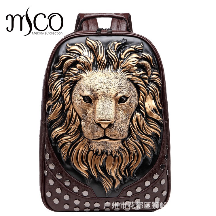 lion head backpack