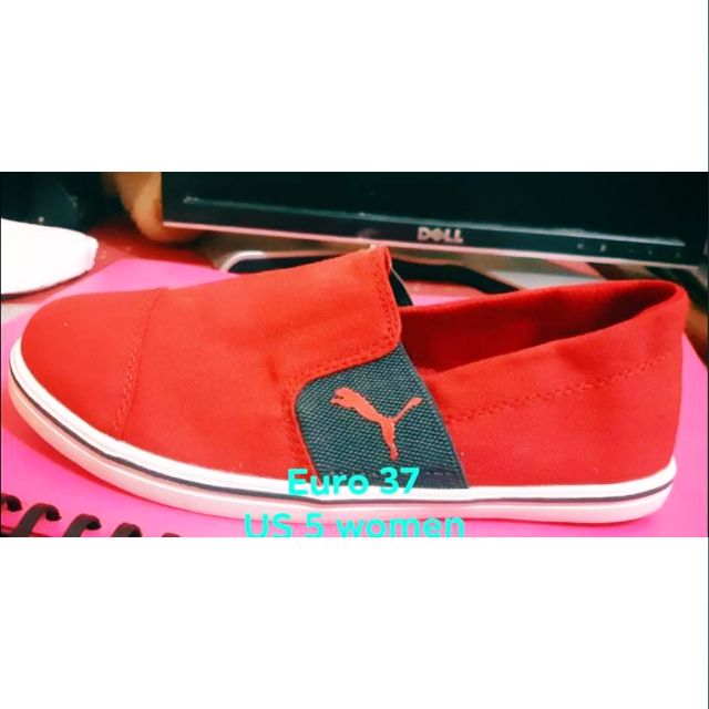 puma red and pink