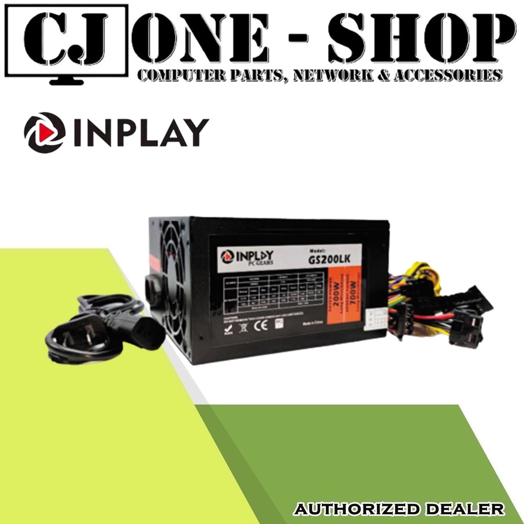 PSU INPLAY GS200LK 700w BRAND NEW | Shopee Philippines