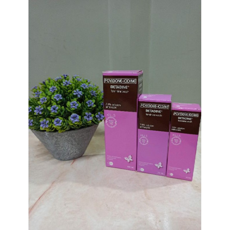 Betadine Feminine Wash 7.5 solition 25ml/50/100ml Shopee Philippines