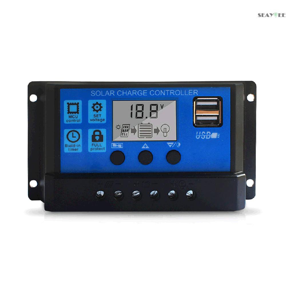 [Ready Stock]100A Solar Charge Controller, Solar Panel Controller 12V