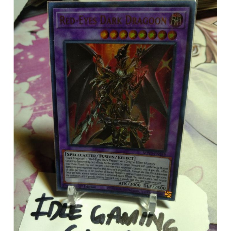 1x RedEyes Dark Dragoon MP20 Ultra Rare 1st Edition Shopee Philippines