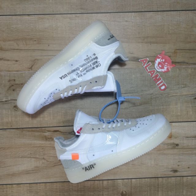air force 1 low x off white ghosting