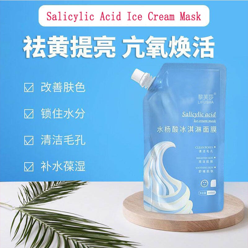 Ice salicylic cream mask acid