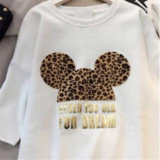 leopard mickey shirt