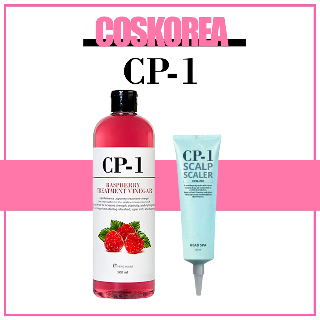 CP1 / 2 Option / Raspberry Hair Vinegar / 500ml /Head Spa Scalp Scaler