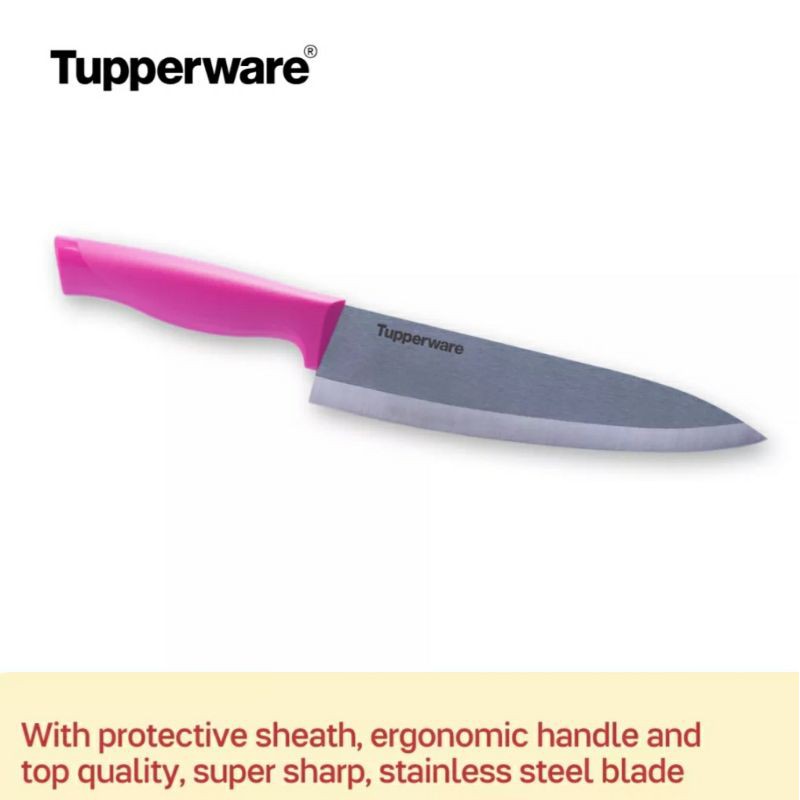Tupperware Essential Chef Knife (Silver) Shopee Philippines