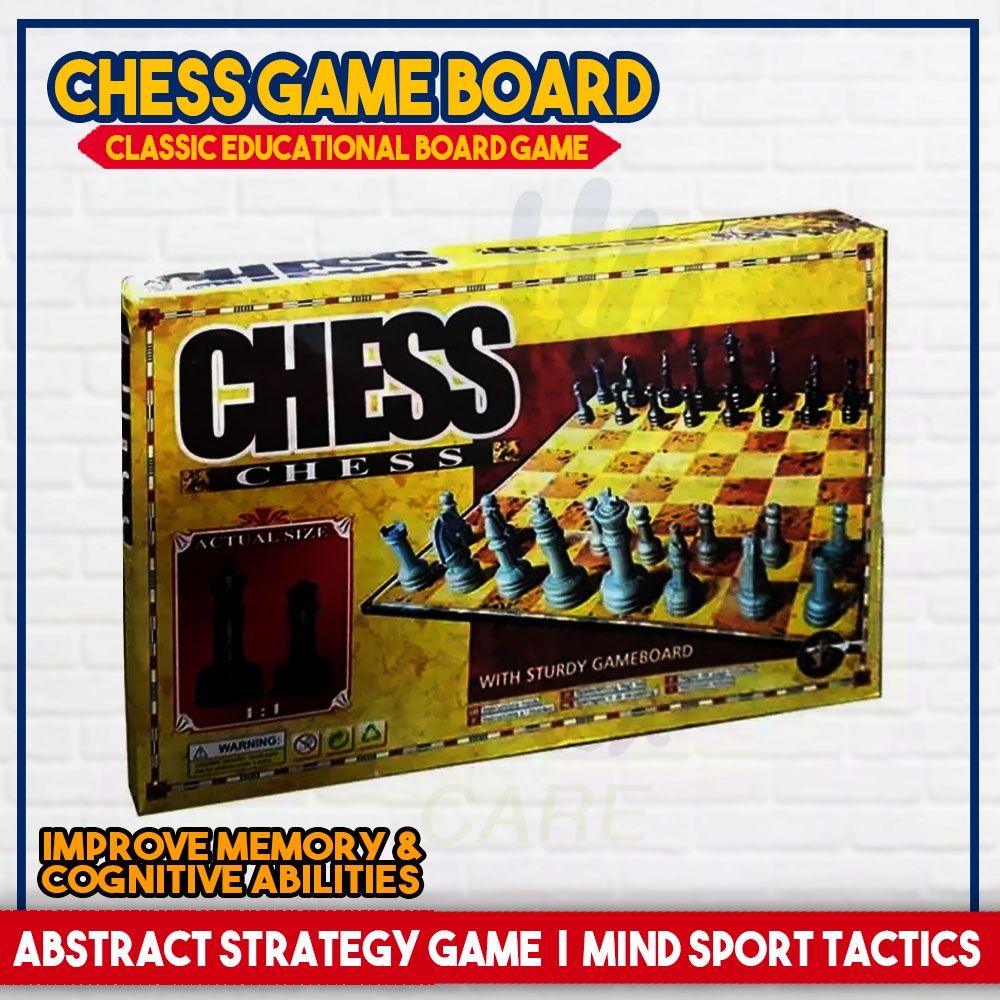 CHESS BOARD MAde in Cardboard / Plastic Chess Boards & Family Board Game Laruan Chessboard Mind