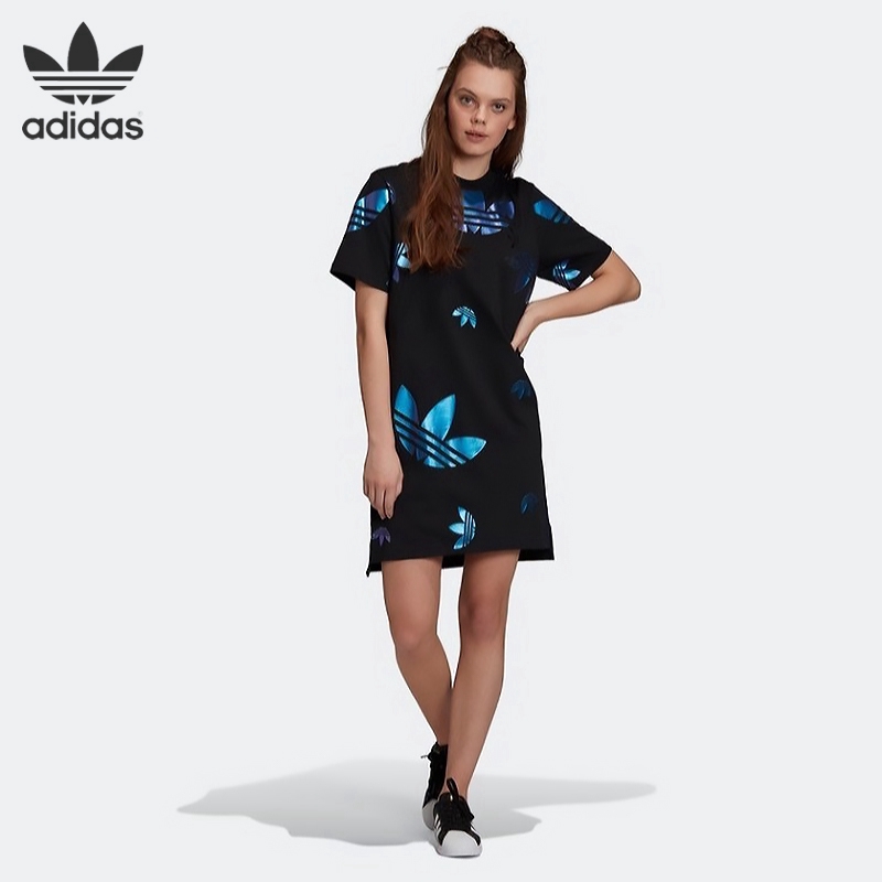 adidas long shirt dress