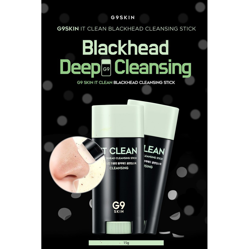 cleansing stick blackheads