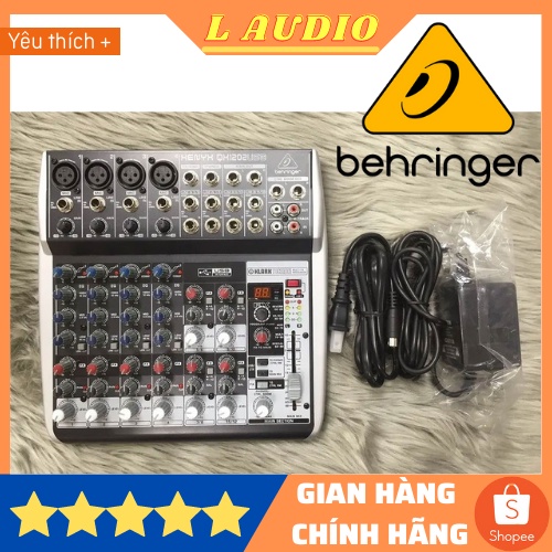 Mixer BEHRINGER QX 1202 USB 12 Effective Port Formed And Designed By