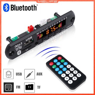 Digital AMP Car MP3 Wireless Bluetooth 5.0 Decoder Board DC 9V 12V Music Player Support WMA USB TF FM HiFi 20W Amplifier