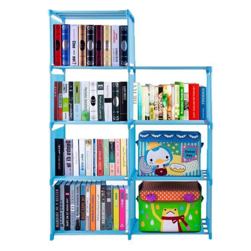 Bookcase Storage Bookshelf with7 Book Shelves Shopee Philippines