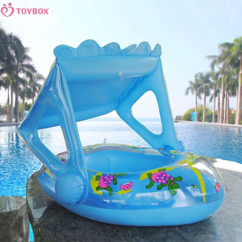 baby inflatable pool with canopy