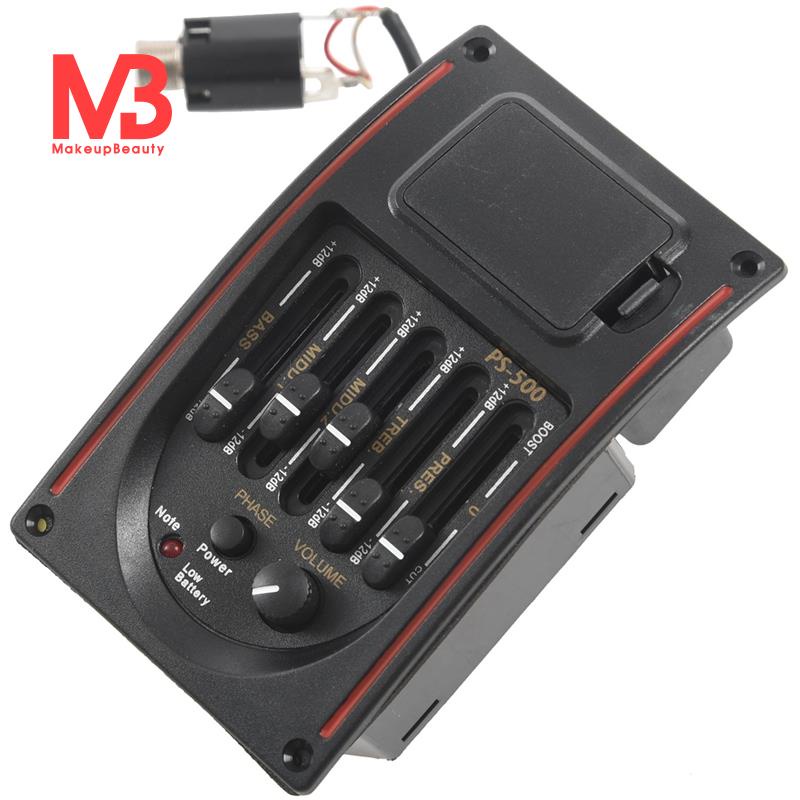 5Band Tone Controls EQ Equalizer Tuner PS500 5Band Acoustic Guitar