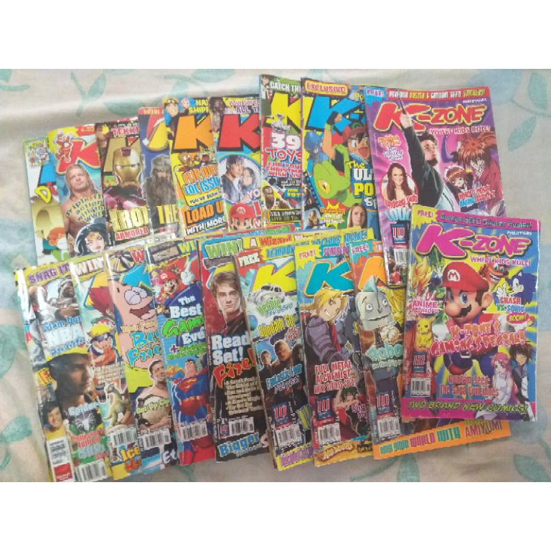 Preloved Kzone Or K Zone Magazine 05 06 07 Shopee Philippines