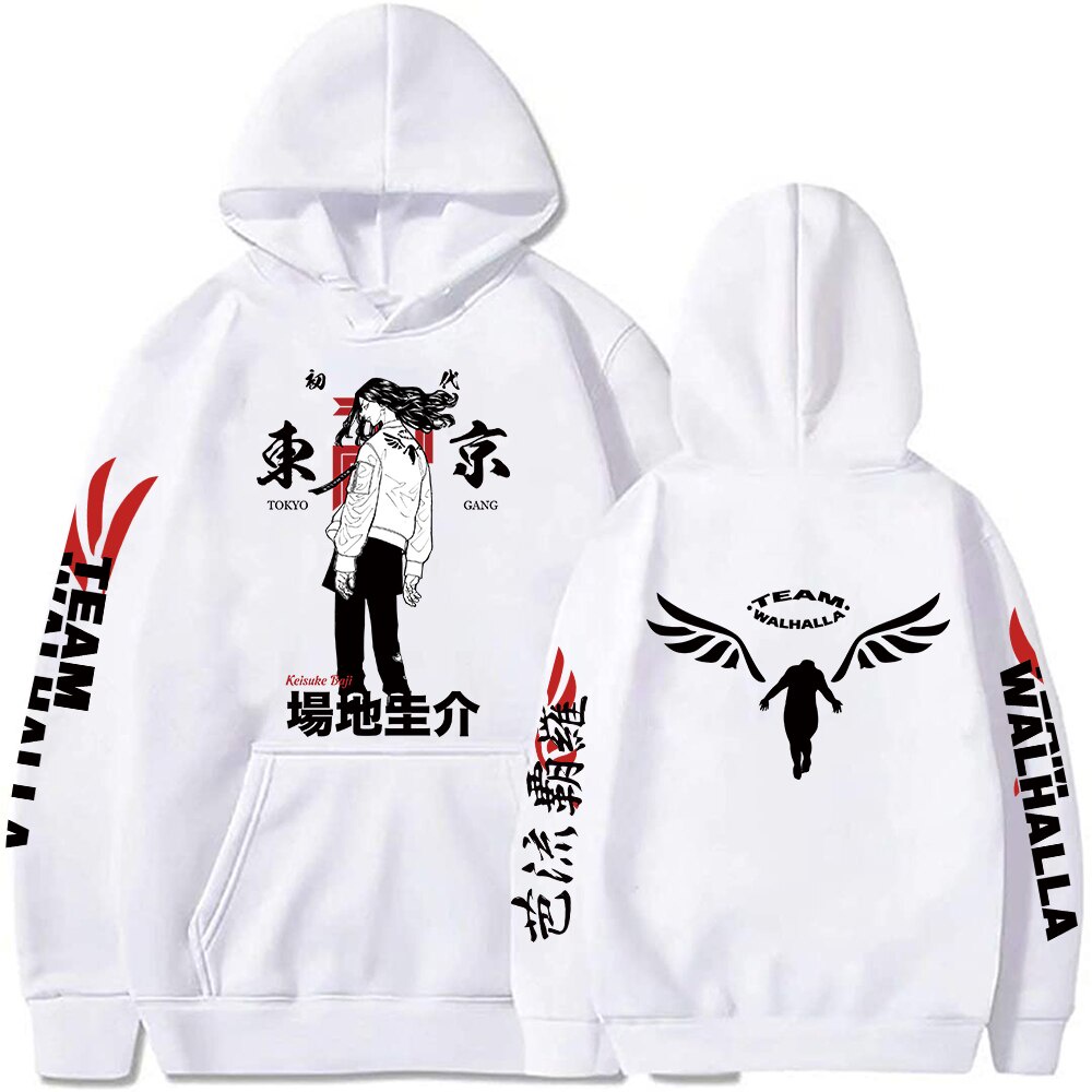 2021 Hot Tokyo Revengers Hoodie Anime Keisuke Baji Graphic Sweatshirt  Sudaderas Hombre Clothes | Shopee Philippines