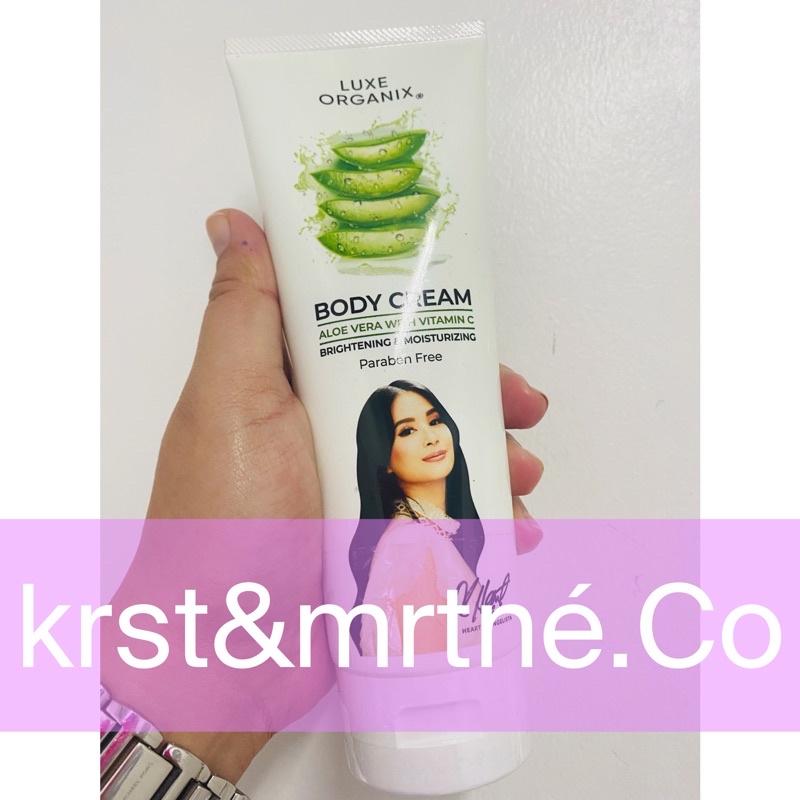 Luxe Organix Aloe Body Cream 230g Shopee Philippines