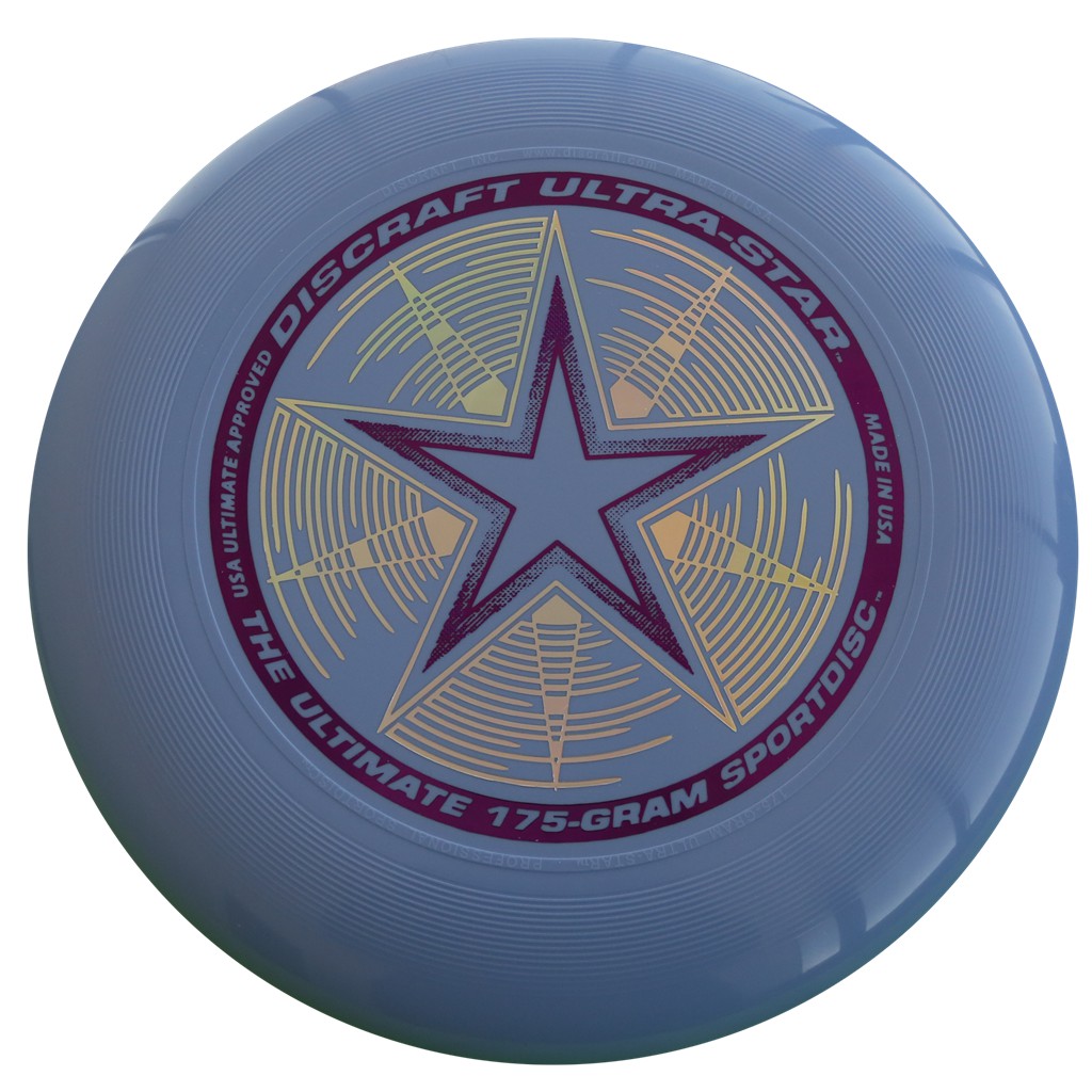 blue frisbee