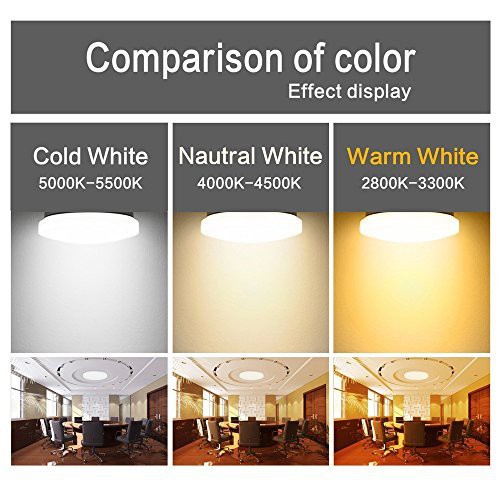 ceiling light wattage