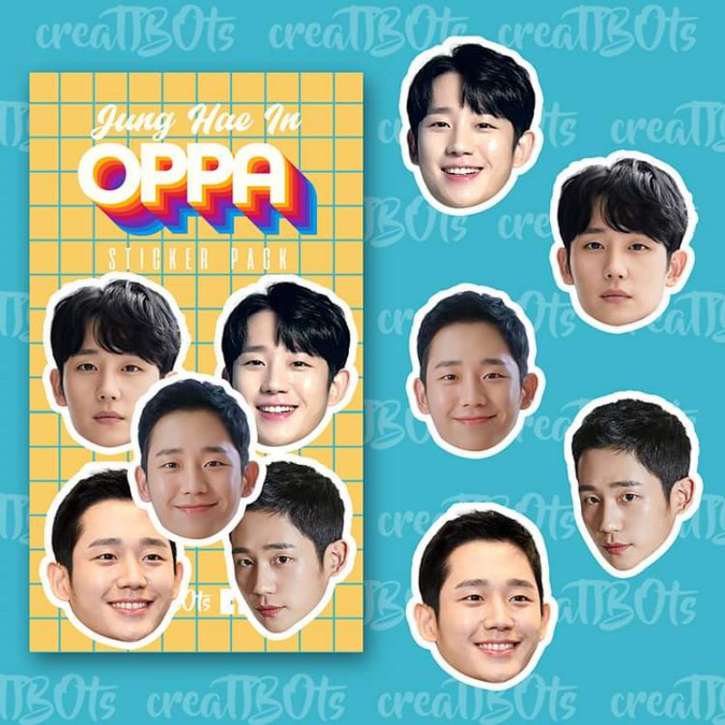 Oppa Stickers Sticker Pack Kdrama Merchandise Batch 2 Shopee Philippines