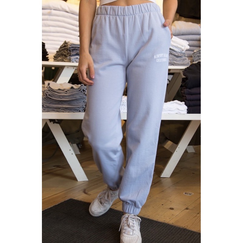 green sweatpants brandy melville