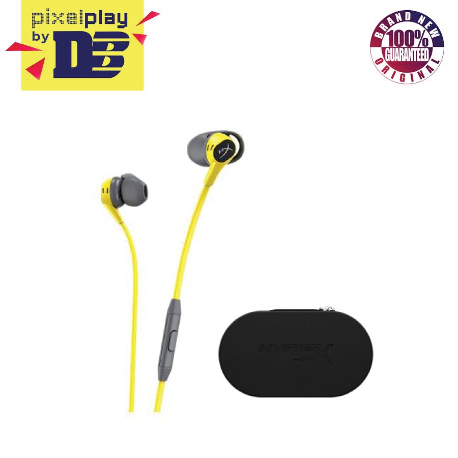 Hyperx Cloud Earbuds Gaming Headphones With Mic (Yellow Edition) presyo