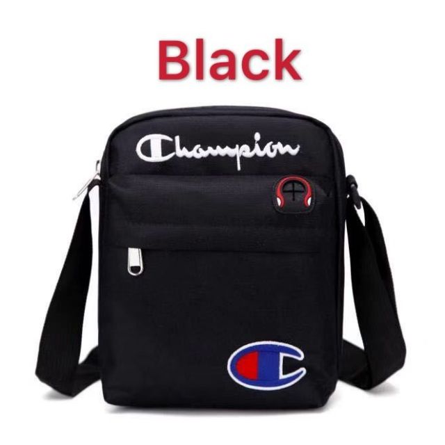 champion sling bag black