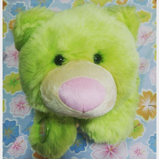big green teddy bear