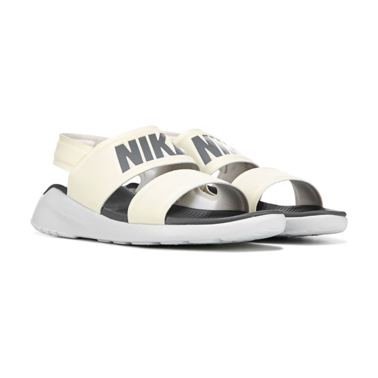 white nike tanjun sandals