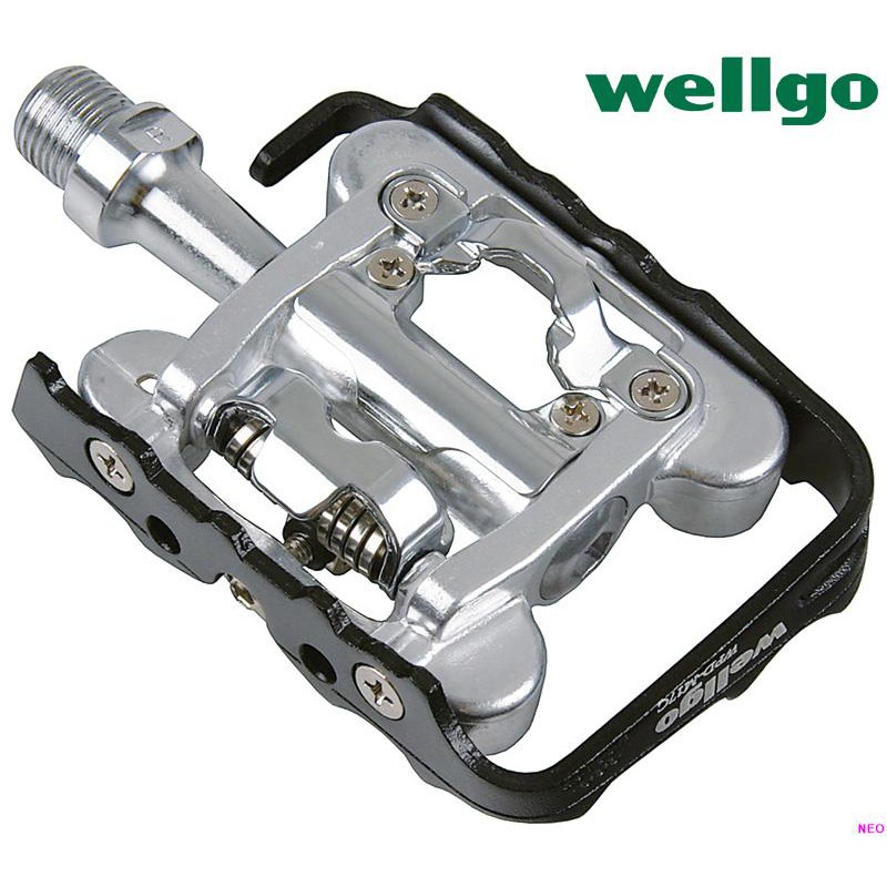 dual bike pedals