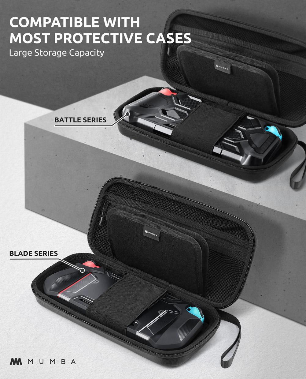 mumba carrying case for nintendo switch